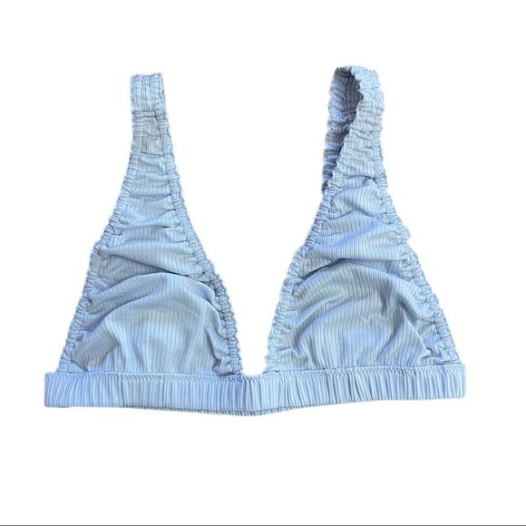 Free People Intimates Wait & See Bralette I’m Palest Sapphire - Picture 8 of 9